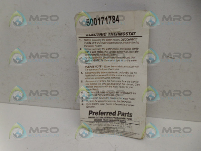 THERM-O-DISC 4224 UPPER THERMOSTAT *NEW IN ORIGINAL PACKAGE*