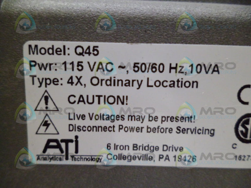 ATI Q45P PH TRANSMITTER *NEW NO BOX*