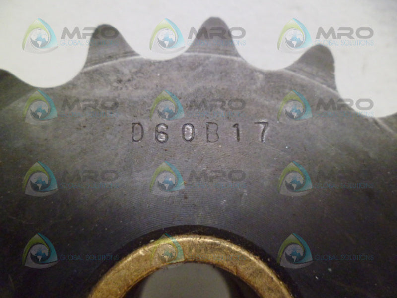 BREWER D60B17 SPROCKET *NEW NO BOX*