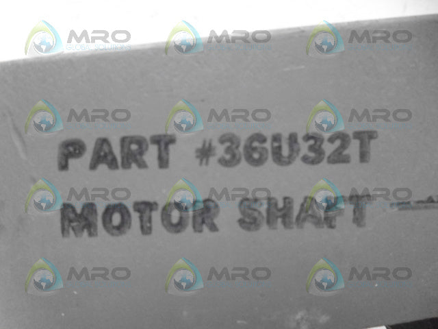 INDUSTRIAL MRO MOTOR SHAFT *USED*