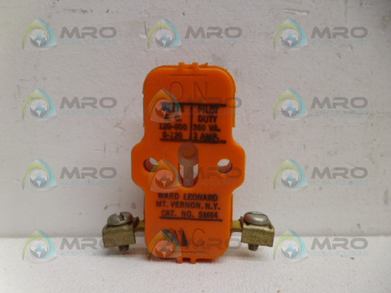 WARD LEONARD 5M64 CONTACT BLOCK *NEW NO BOX*