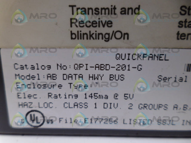 GE FANUC QPI-ABD-201-G INTERFACE MODULE *NEW NO BOX*