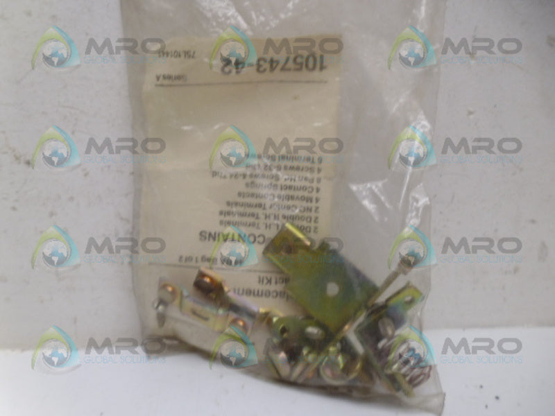 INDUSTRIAL MRO 75L101441 105743-42 CONTACT KIT *NEW IN FACTORY BAG*