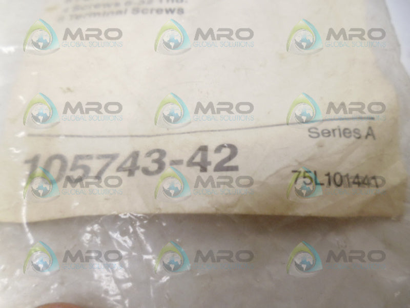 INDUSTRIAL MRO 75L101441 105743-42 CONTACT KIT *NEW IN FACTORY BAG*