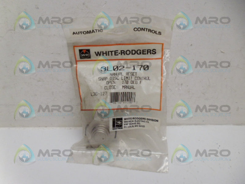 WHITE-RODGERS 3L02-170 LIMIT CONTROL *NEW IN FACTORY BAG*