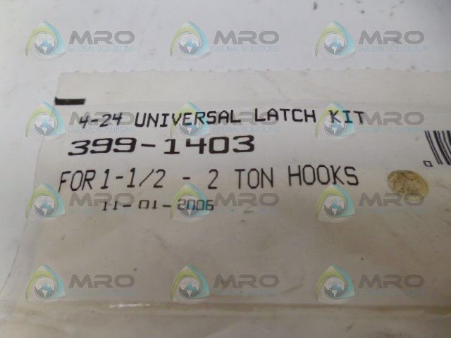 CAMPBELL 399-1403 UNIVERSAL LATCH KIT *NEW IN FACTORY BAG*