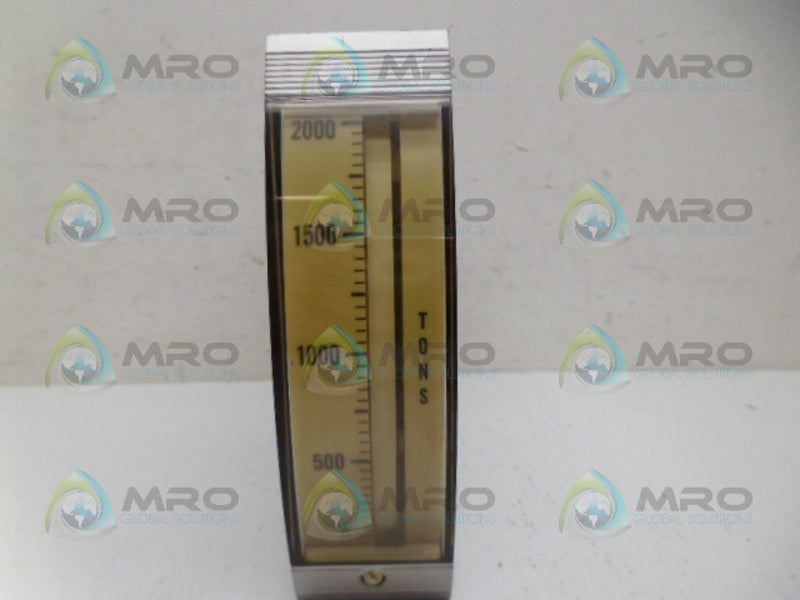 GENERAL ELECTRIC 50-180113FAFA1JYL PANEL METER *USED*