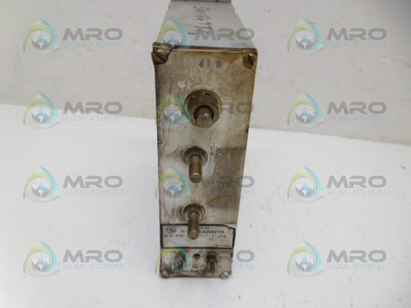 GENERAL ELECTRIC 50-180113FAFA1JYL PANEL METER *USED*