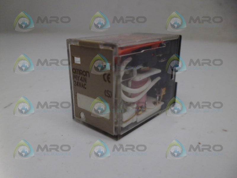 OMRON MY4N RELAY 24VAC 5A  UNMP