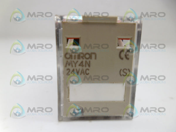 OMRON MY4N RELAY 24VAC 5A  UNMP