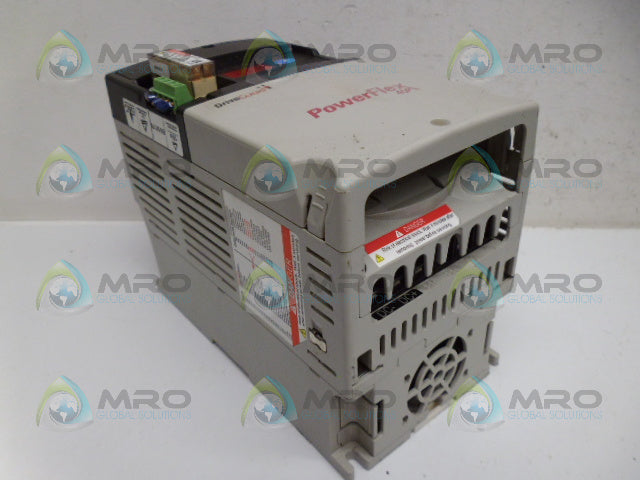 ALLEN BRADLEY 22D-D4P0N104 SER. A F/W 2.01 POWERFLEX AC DRIVE *USED*