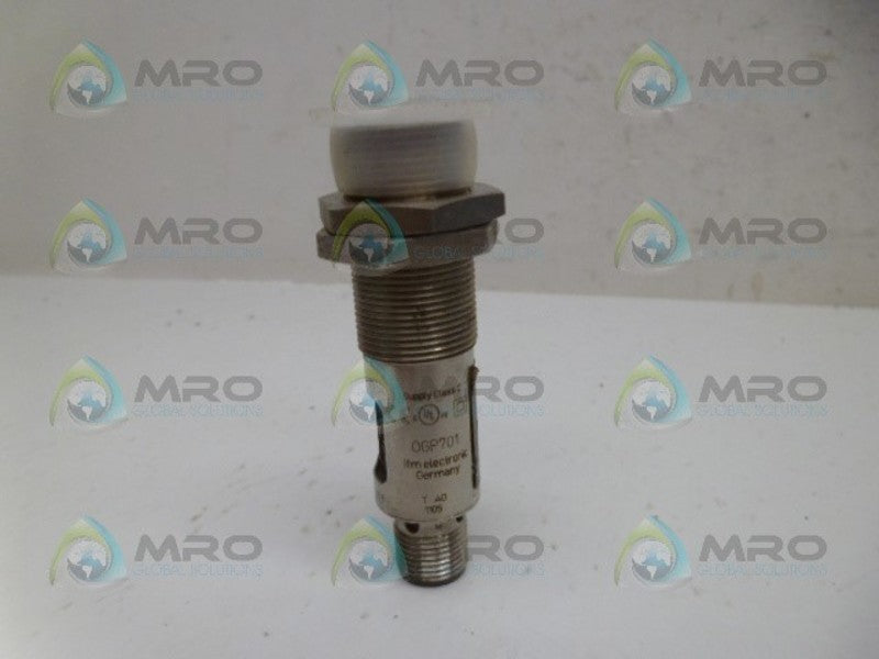 IFM EFECTOR ELECTRONIC OGP701 SENSOR UNMP