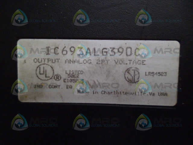 GE FANUC IC693ALG390C OUTPUT ANALOG *USED*