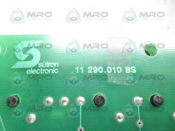 SUTRON ELECTRONIC 11.290.010 BS CIRCUIT BOARD UNMP