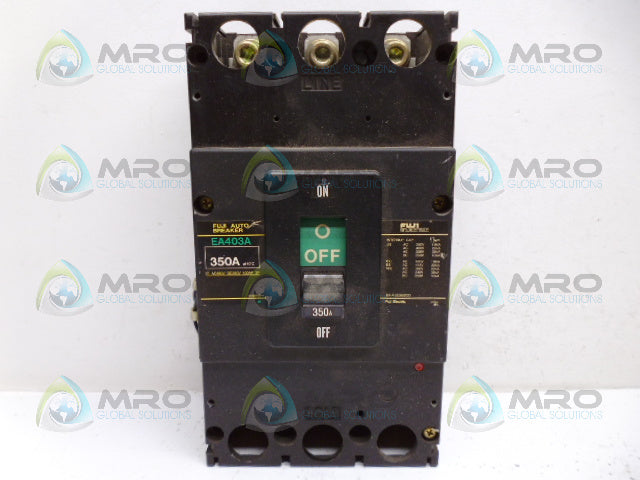FUJI EA403A CIRCUIT BREAKER 350A *USED*