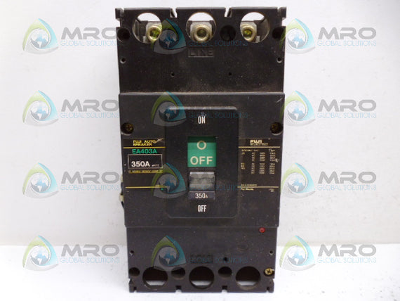 FUJI EA403A CIRCUIT BREAKER 350A *USED*