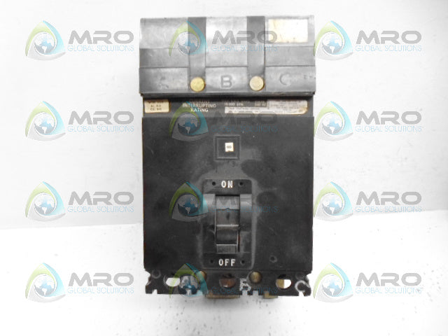 SQUARE D FA-32060 CIRCUIT BREAKER *USED*