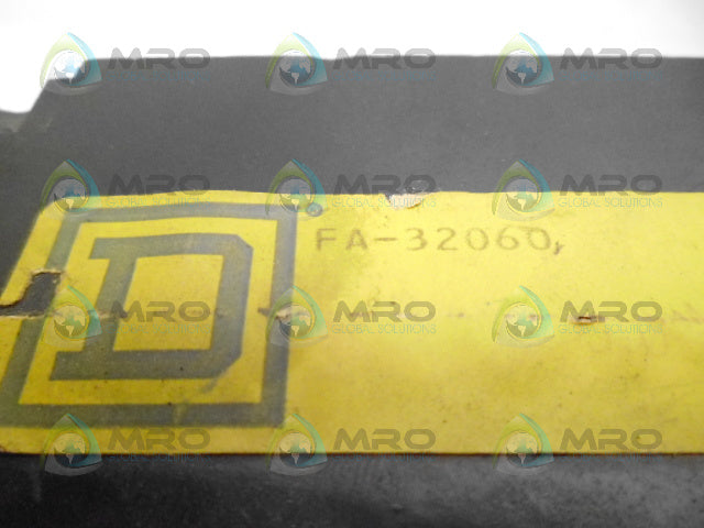 SQUARE D FA-32060 CIRCUIT BREAKER *USED*