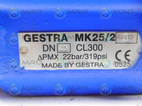 GESTRA MK25/2H STEAM TRAP *USED*