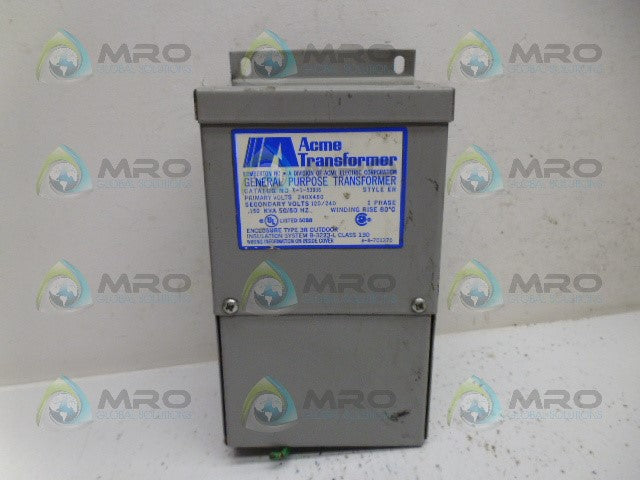 ACME T-1-53006 TRANSFORMER *USED*