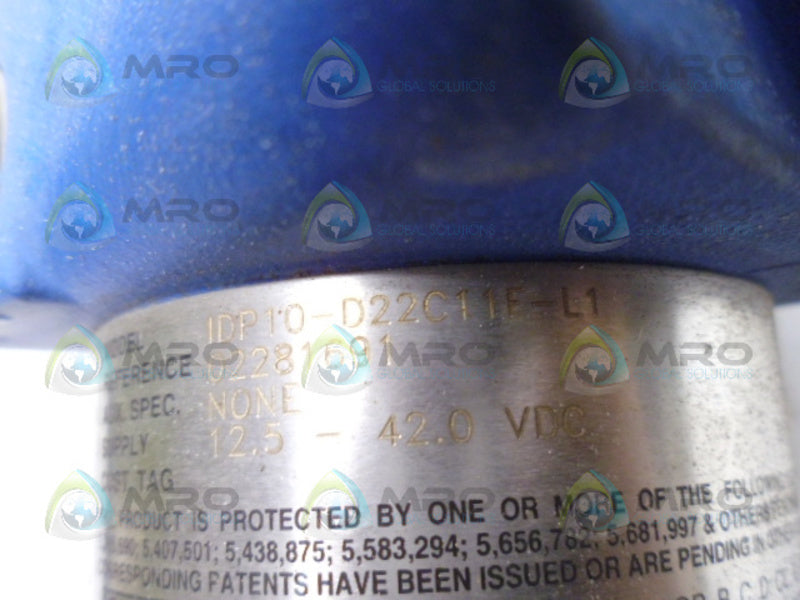 FOXBORO IDP10-D22C11F-L1 PRESSURE TRANSDUCER  UNMP