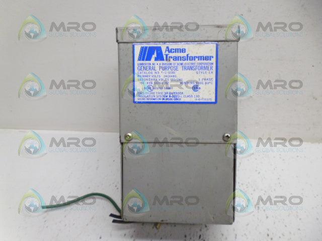 ACME T-1-53006 TRANSFORMER *USED*