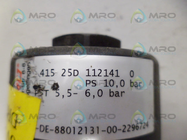 GEMCO 41525D1121410 VALVE *USED*