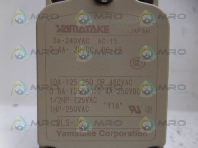 YAMATAKE 2LS-J6 LIMIT SWITCH *USED*