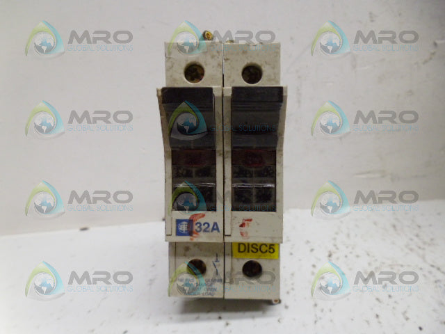 TELEMECANIQUE GK1-DD FUSEHOLDER *USED*