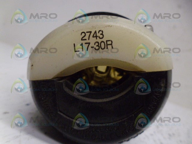 LEVITON 2743 RECEPTACLE *USED*
