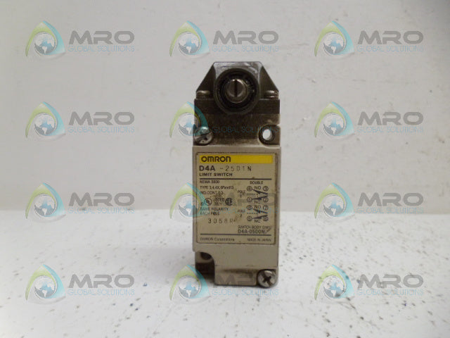 OMRON D4A-2501N LIMIT SWITCH *USED*