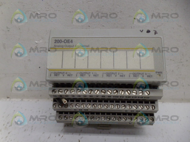 ABB 200-OE4 OUTPUT MODULE *USED*