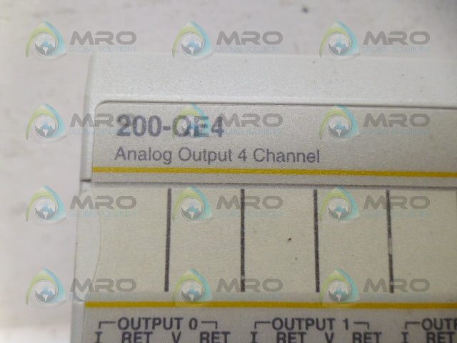 ABB 200-OE4 OUTPUT MODULE *USED*
