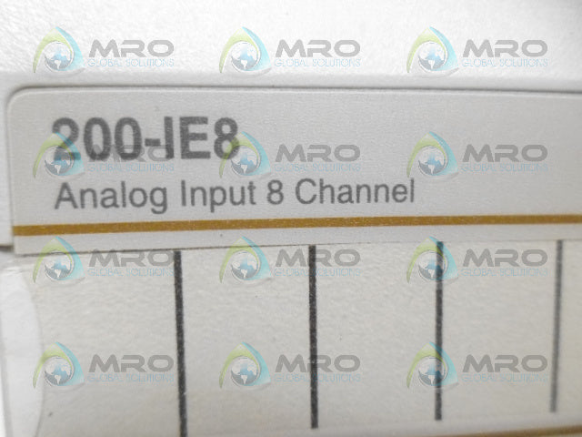ABB 200-IE8 INPUT MODULE *USED*