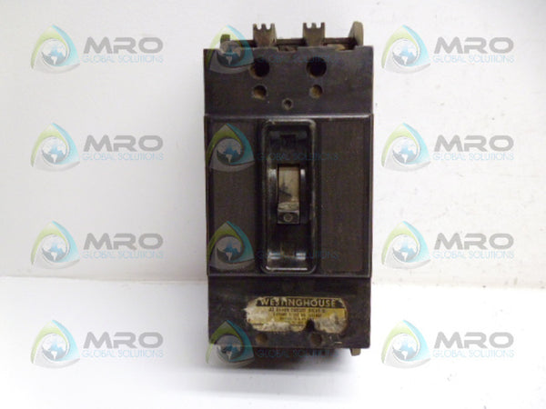 WESTINGHOUSE 1222032 F-FRAME CIRCUIT BREAKER 3P 15A (AS PICTURED) UNMP