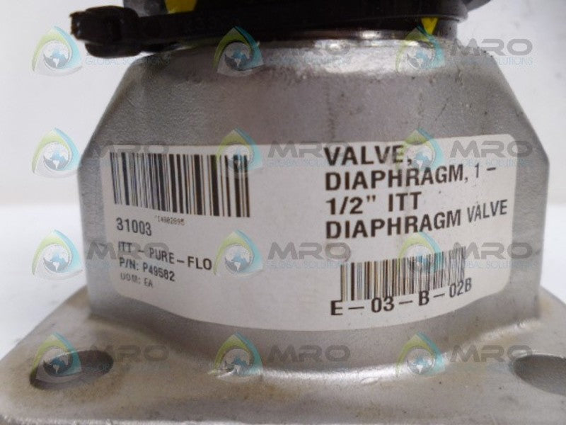 ITT P49582 VALVE UNMP