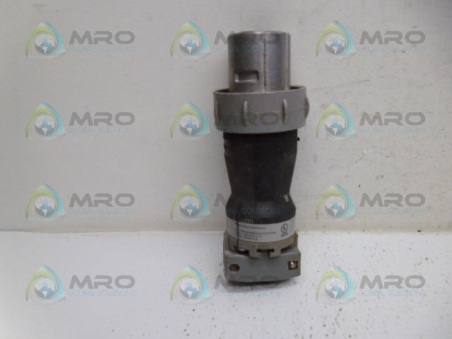 HUBBELL HBL430PS1W 3P4W PLUG 30A *USED*