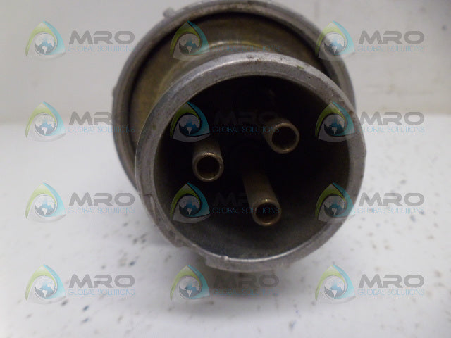 HUBBELL HBL430PS1W 3P4W PLUG 30A *USED*