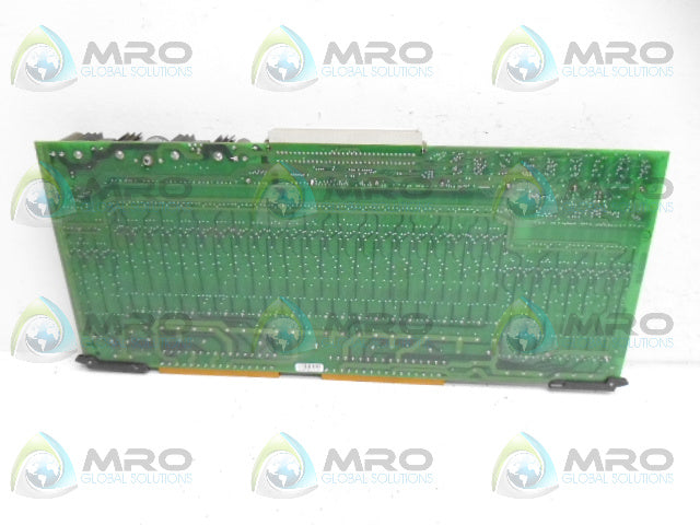 VAN DORN PC330-038 OUTPUT BOARD *USED*