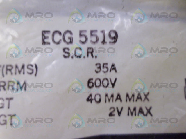 SYLVANIA ECG 5519 *NEW IN ORIGINAL PACKAGE*