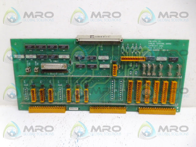 VAN DORN PC330-039 TERMINAL BOARD *USED*