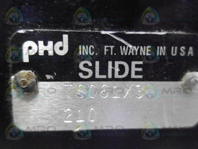 PHD TS061X3 PNEUMATIC SLIDE *USED*