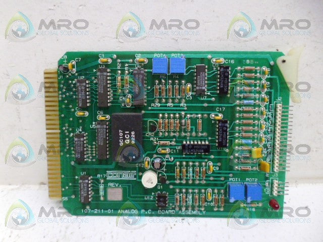 CONAIR 107-211-01 ANALOG CARD *USED*