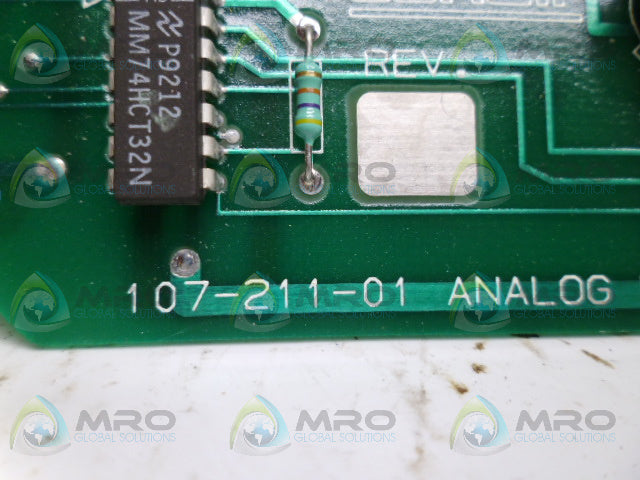 CONAIR 107-211-01 ANALOG CARD *USED*