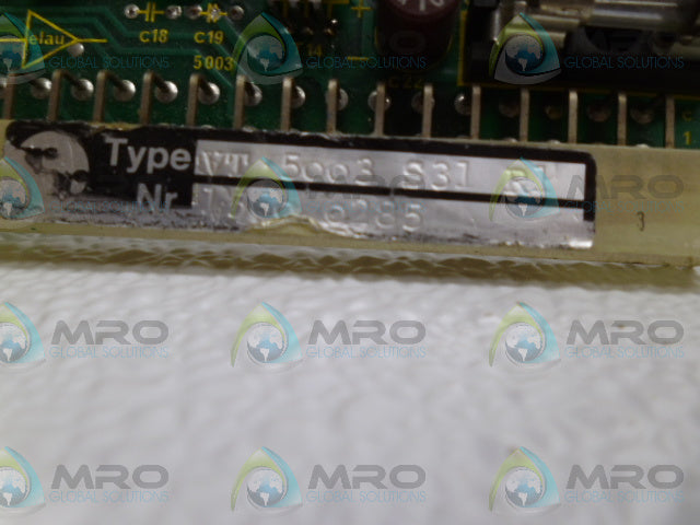 REXROTH VT5003S31R1 PROPORTIONAL AMPLIFIER *USED*