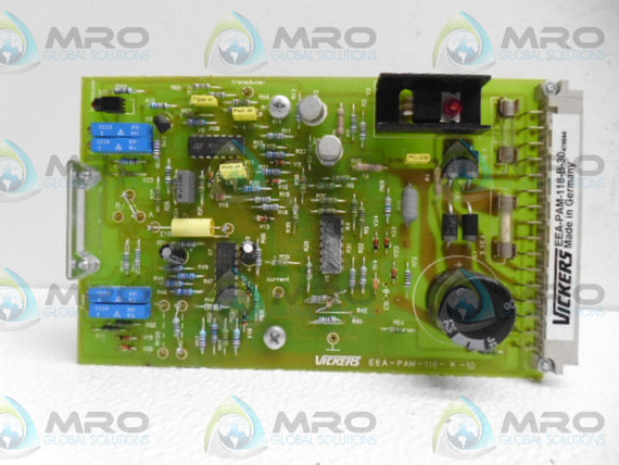 VICKERS EEA-PAM-118-B-30 POWER AMPLIFIER *USED*