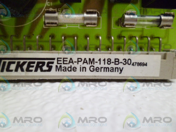 VICKERS EEA-PAM-118-B-30 POWER AMPLIFIER *USED*