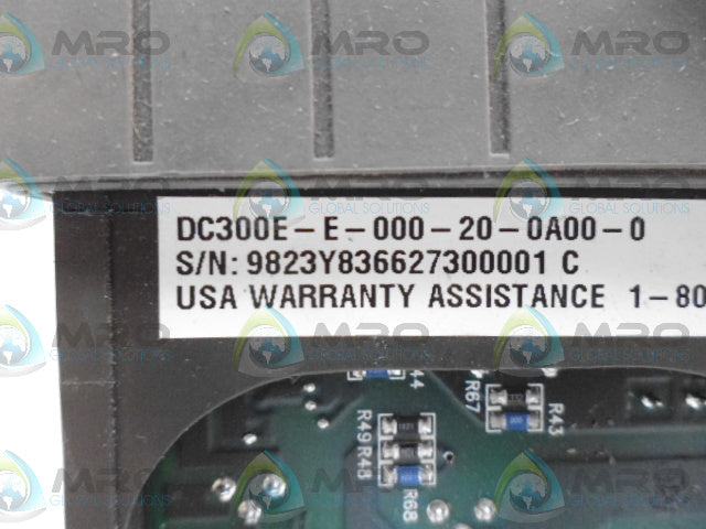 HONEYWELL DC300E-E-000-20-0A00-0 TEMPERATURE CONTROL (AS PICTURED) *USED*