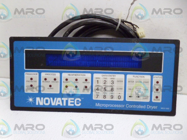 NOVATEC MCD-1002 04648 MICROPROCESSOR CONTROLLED DRYER *USED*