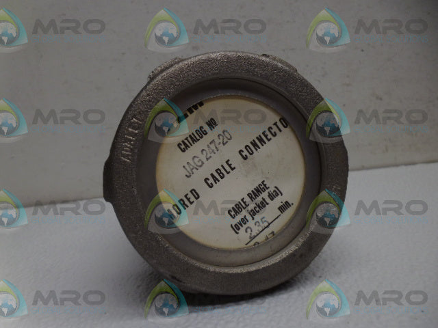 PLM ADALET JAG247-20 CONDUIT FITTING *USED*
